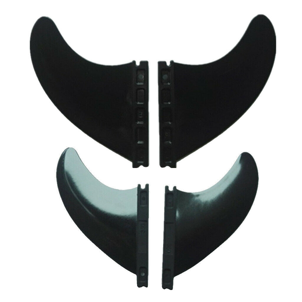 Surfboard Fin Nylon Fiberglass Surfing Quad   for F.C.S Base Accessories