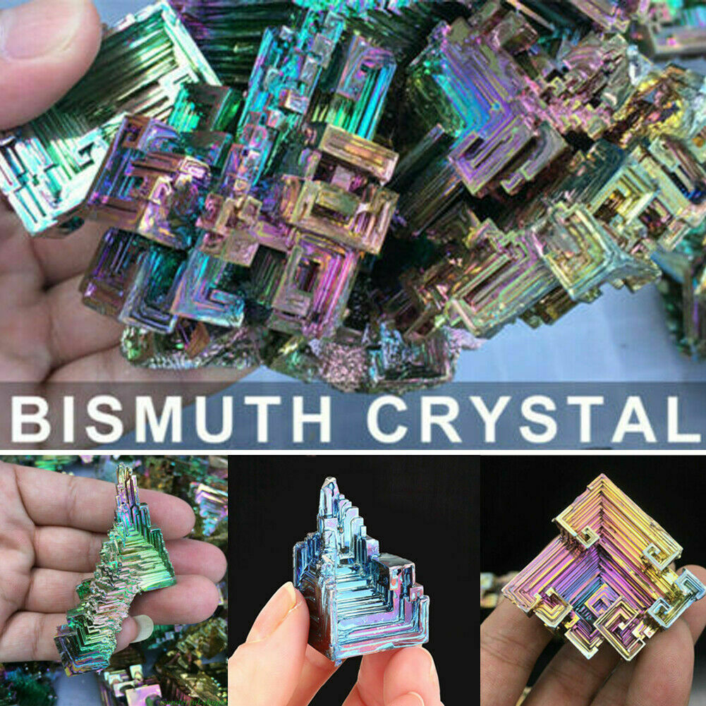 Top Quartz Crystal Rainbow Titanium Cluster VUG Mineral Specimen Healing US GIFT