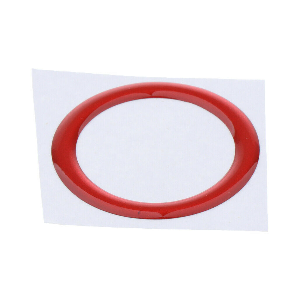 Car Engine Start Stop Button Red Cover Key Switch Ring Trim For BMW E90 E70