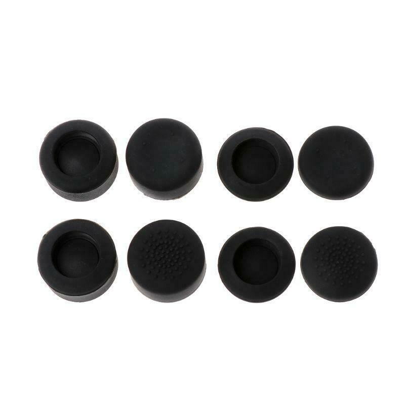8Pcs Thumb Rubber Silicone Cap Stick Enhance Cover Case Skin Joystick Grip