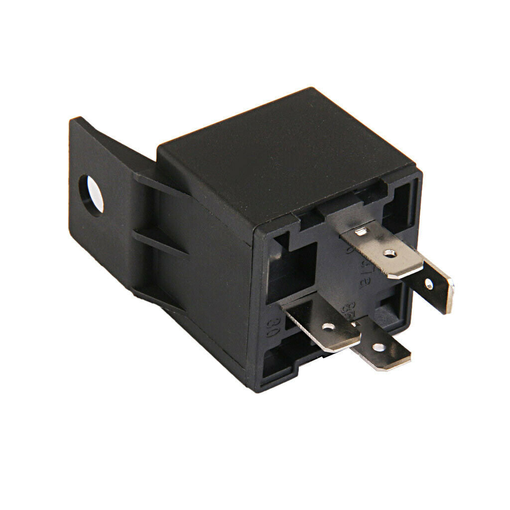 Automotive Relay, 4 Pin SPST Contact Arrangement, Quick Connect Terminal, 40