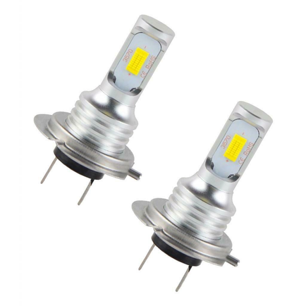 2 Pieces 80W DC10-30V Vehicle Foglight Lamp Driving Lights Bulbs H7-3570