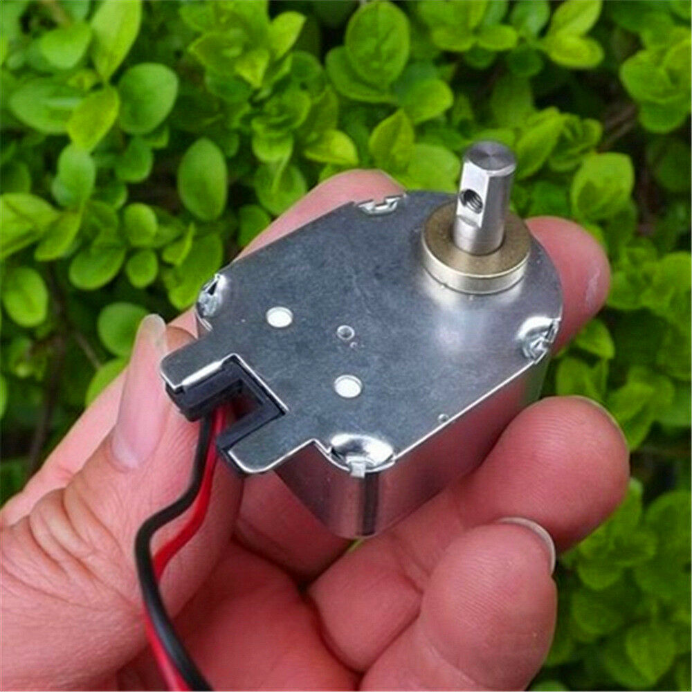 1 Pc Rotary Electromagnet Self-locking Electromagnet ATM Cash Machine Motor