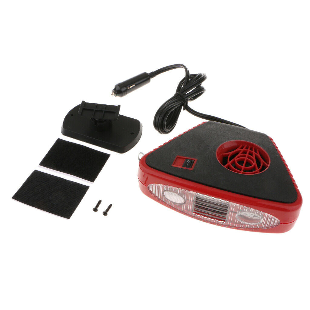 12V 150W Car Auto Vehicle Electronic Fan Heater Heating Windshield Defroster