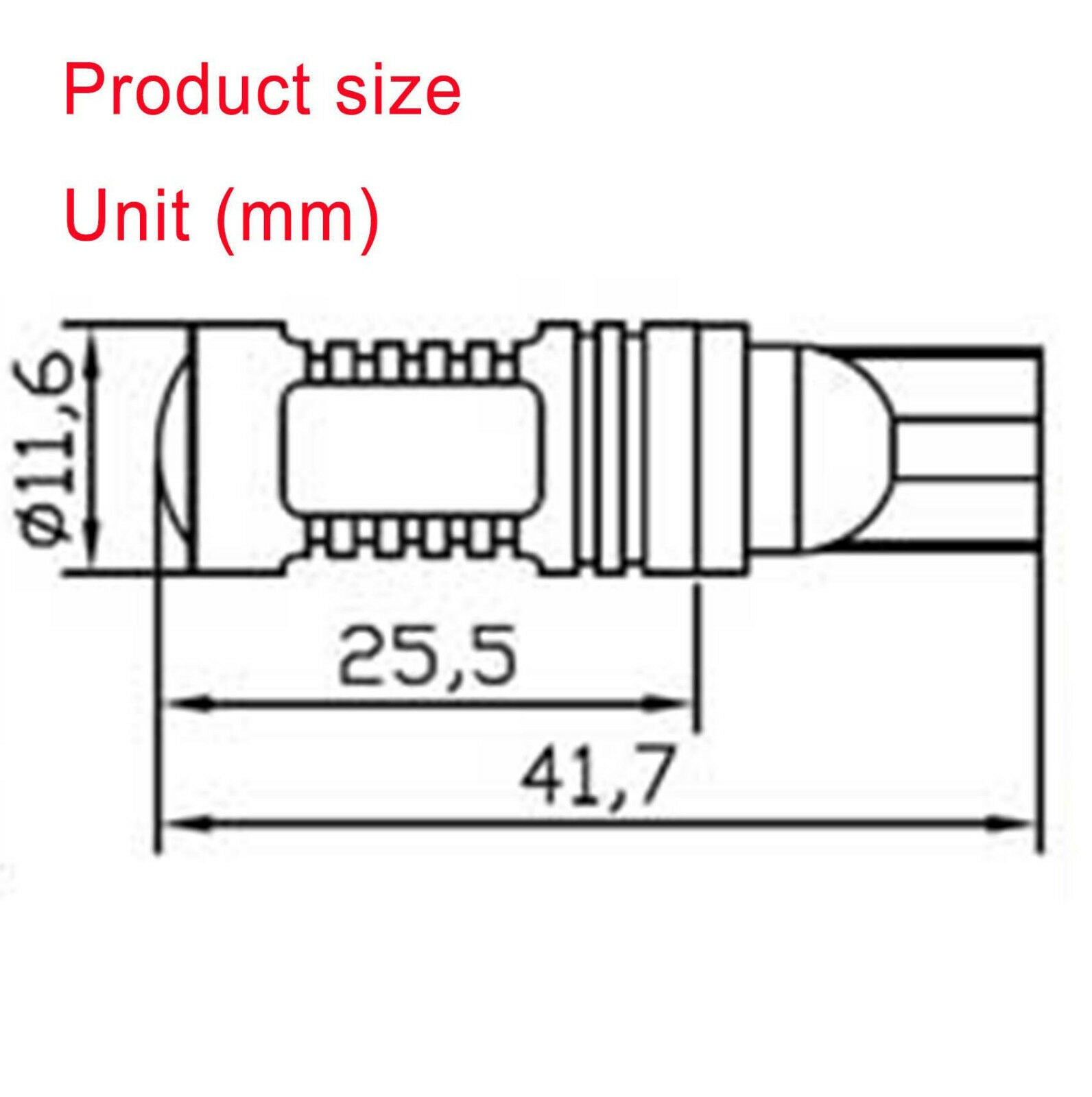 T10 high power SMD X10 6000K 50W W5W 194 LED PROJECTOR LENS indicator/map lamp