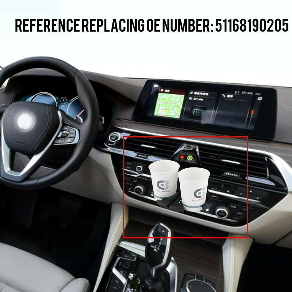 For BMW E39 525i 528 530 540 M5 51168190205 Portable Retractable Car Cup Holder