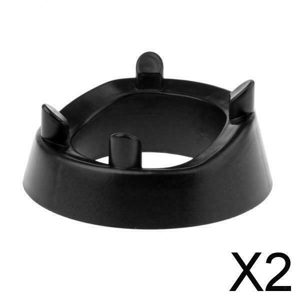 2X Durable Ball Display Holder Stand Rack Bracket Support Accessories Black