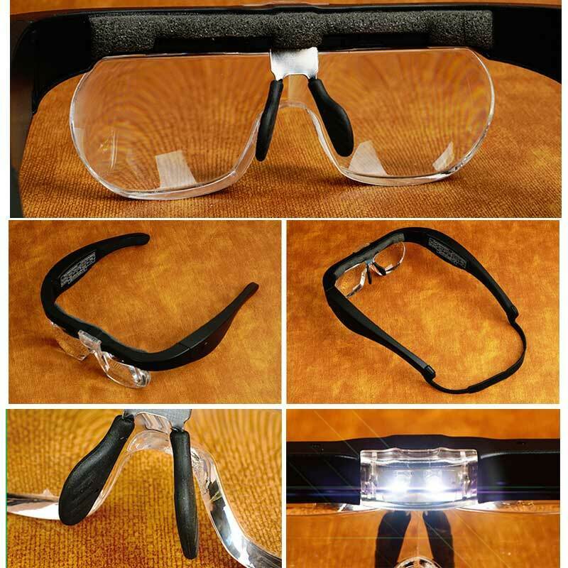 LED Magnifier Magnifying Glass for tattoo beauty surgical 1.5X 2.5X 3.5X 5.0X