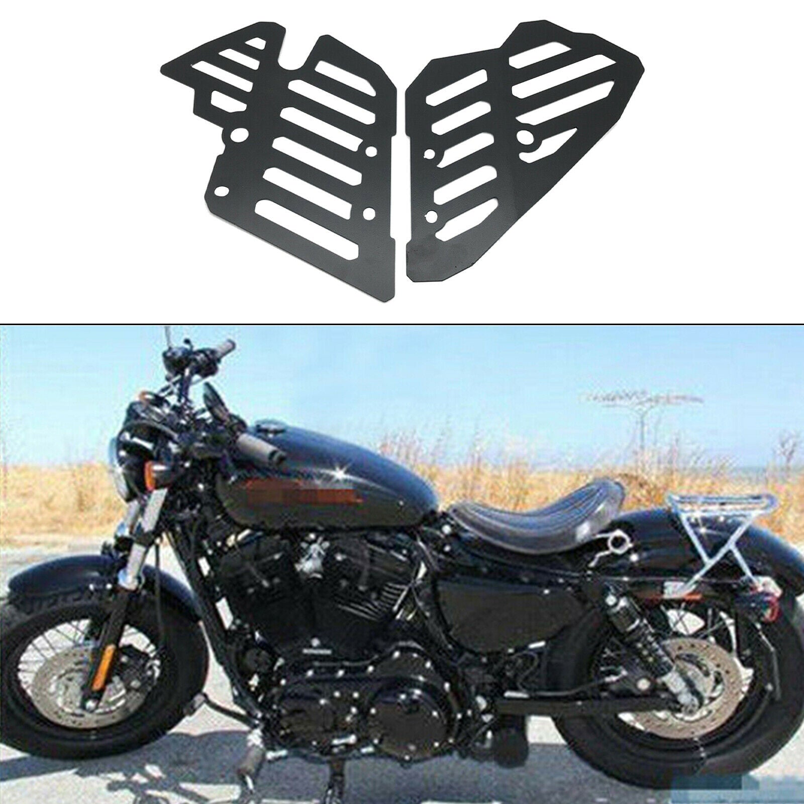 2 Pieces Engine Cover Guard Replaces Fit for Yamaha Tenere 700 2019-2021