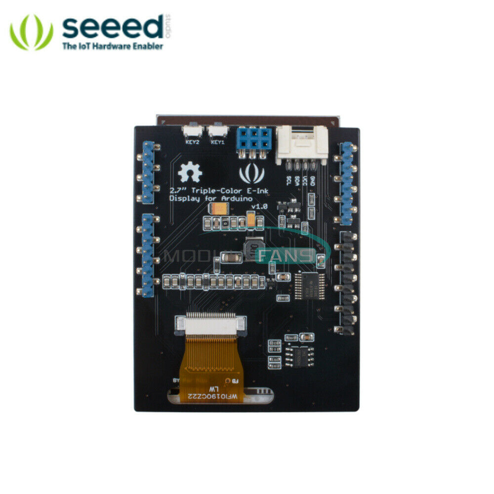2.7â€ Triple-Color E-Ink Display 264x176 pixel For Arduino E-Ink display 3.3-5V
