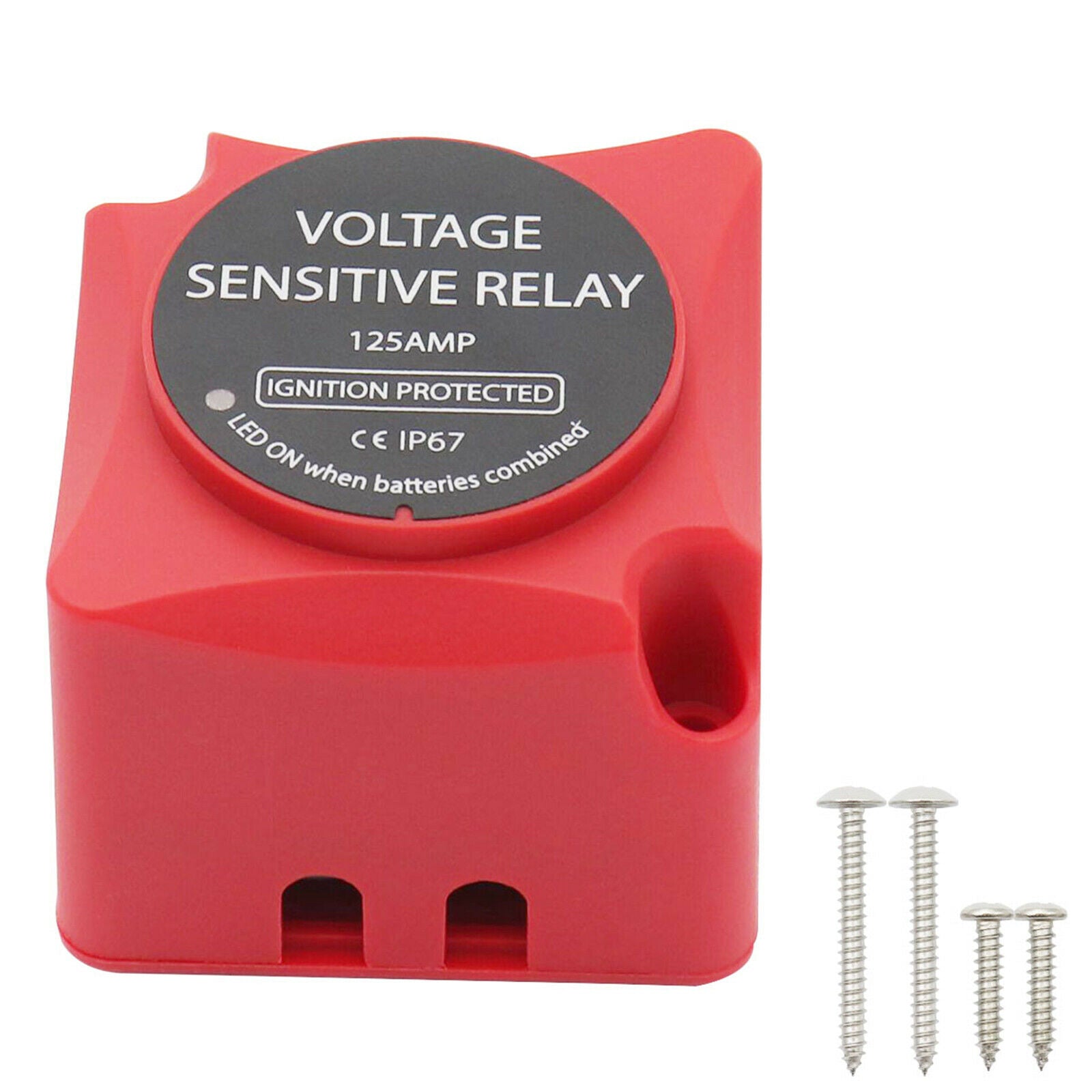 Smart Dual Battery Isolator Voltage Sensitive Split Charge Relay For Marine