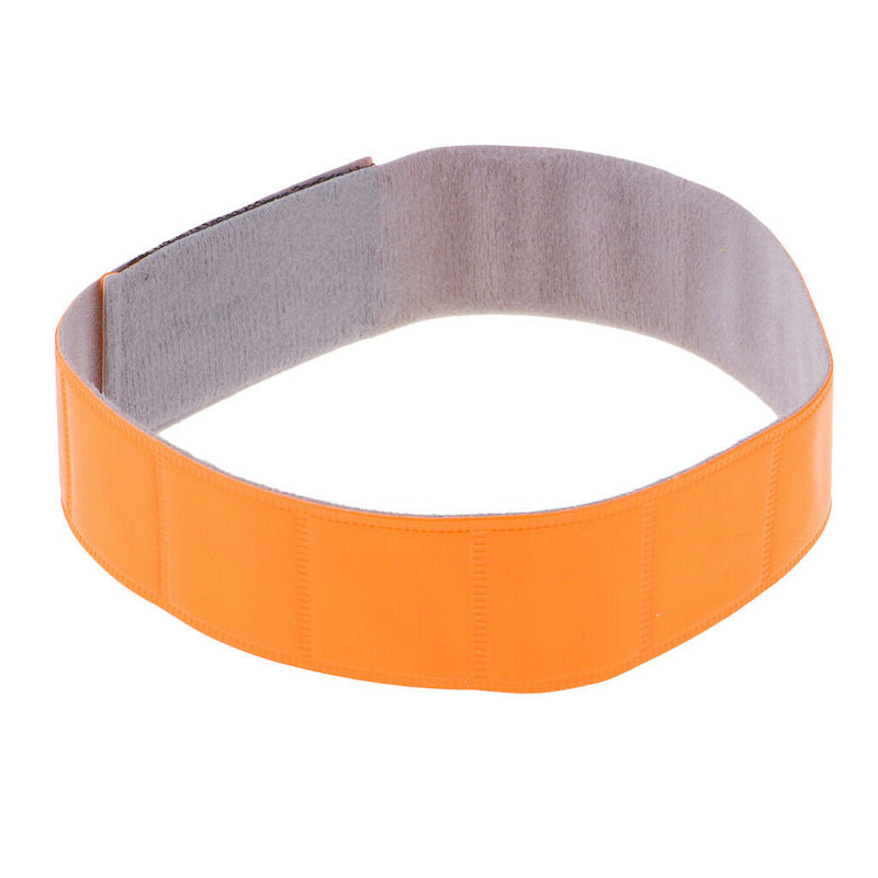 Outdoor Sports Reflective Wristband Armband Leg Strap golden