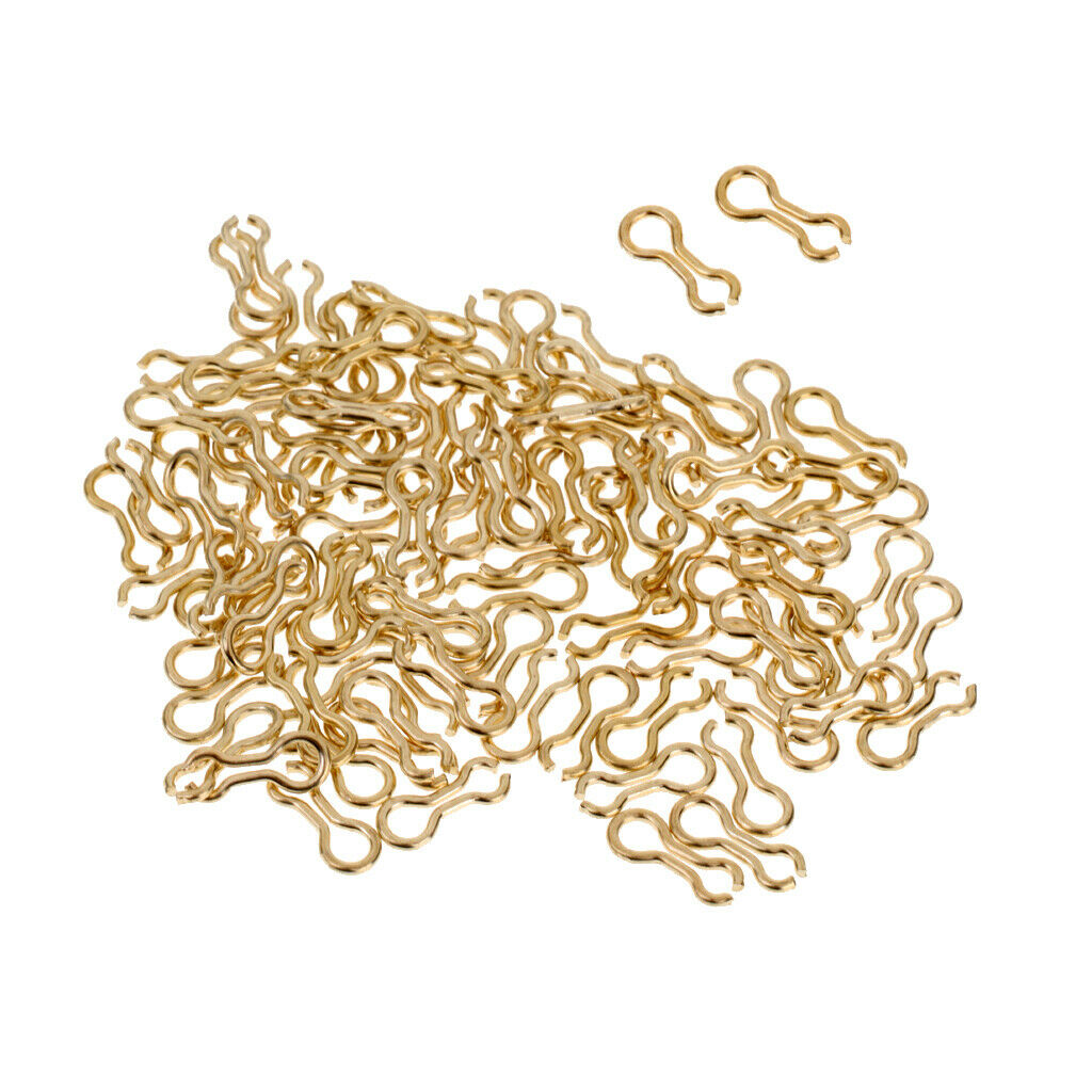 300 pieces safety cable clips hook connectors carp fishing