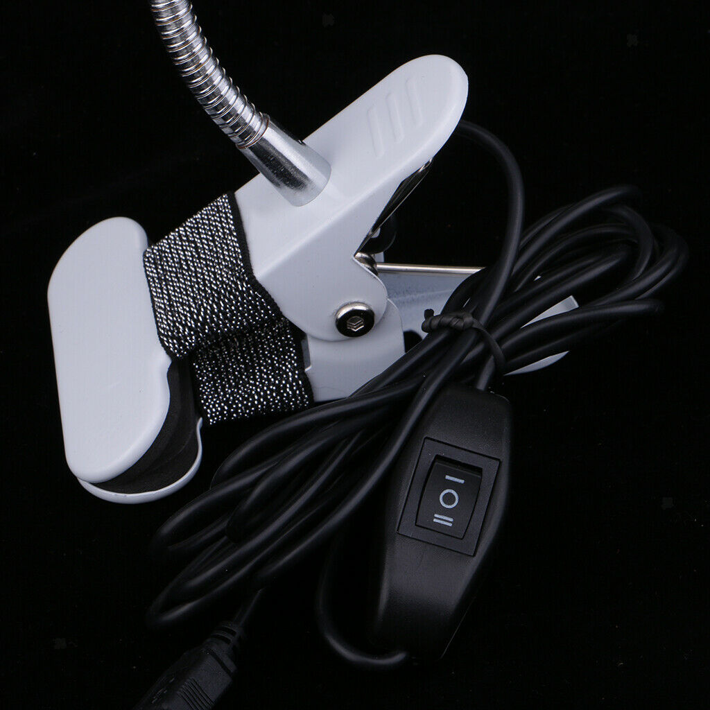 Pro Adjust Makeup Tattoo Lamp LED Clamp USB Nail Art Beauty Cold Warm Lamp