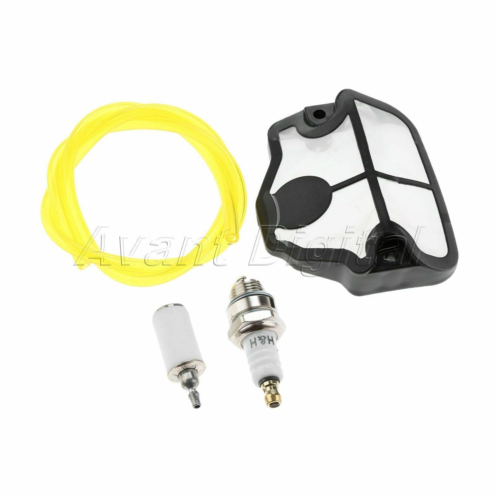 Air Filter Fuel Line Spark Plug For Husqvarna 41 36 136 141 137 142 Replacement