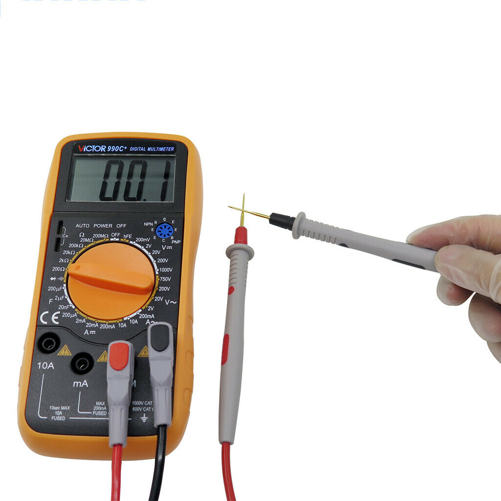 Blesiya AutoTest Lead Kit for Multimeter Test Probes 4mm Banana Plug 18-in-1