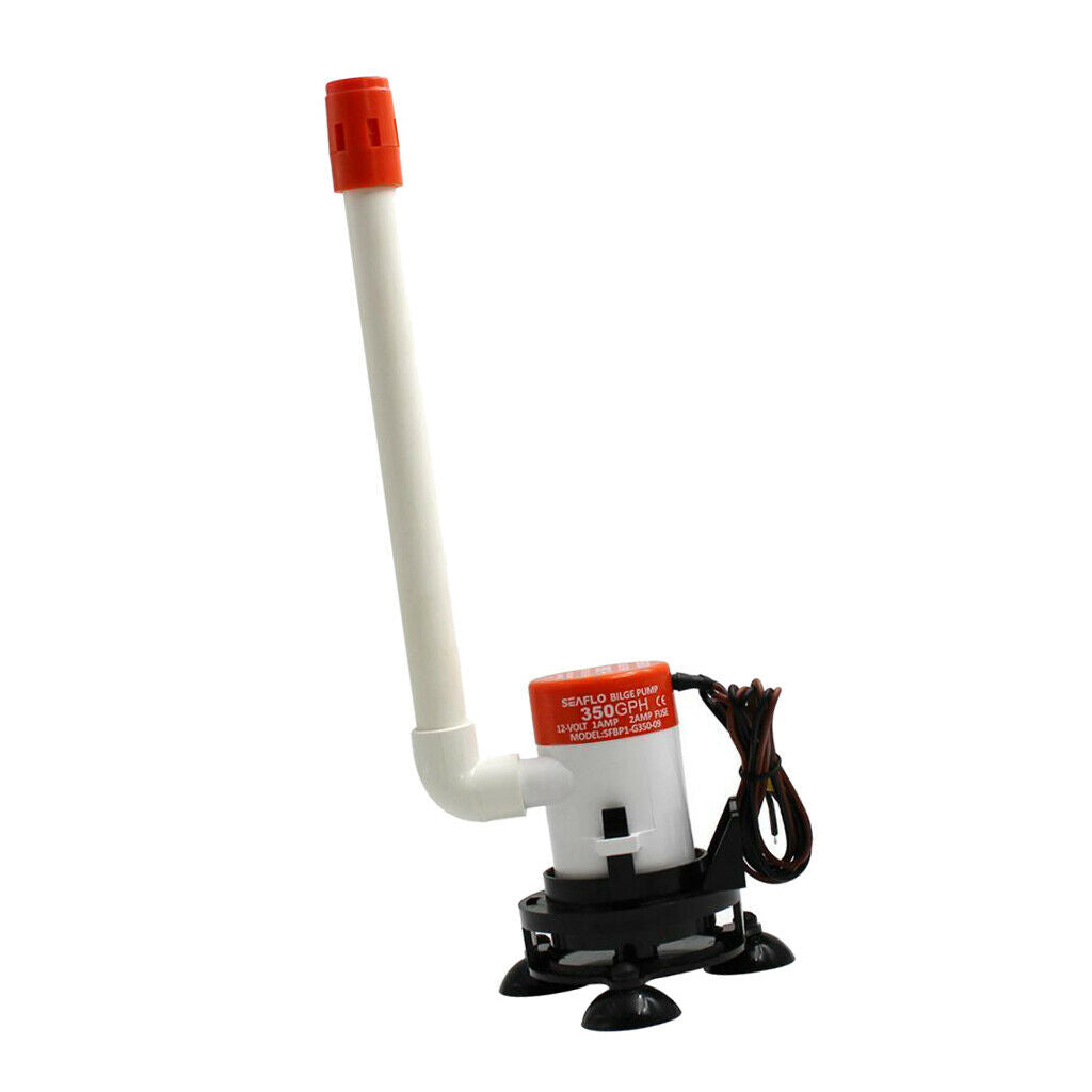 12V 350 GPH Mini Electric Boat Bilge Water Pump for Boat Marine RV