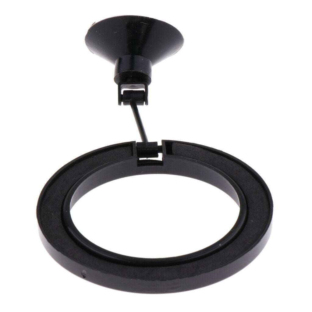 15pcs Fish Tank Floating Food Feeding Circle W/ Suction Cups Fish Feeder