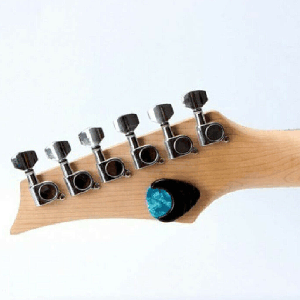10 Pieces Guitar Picks Colorful Premium Celluloid Picks with Case for Acoustic