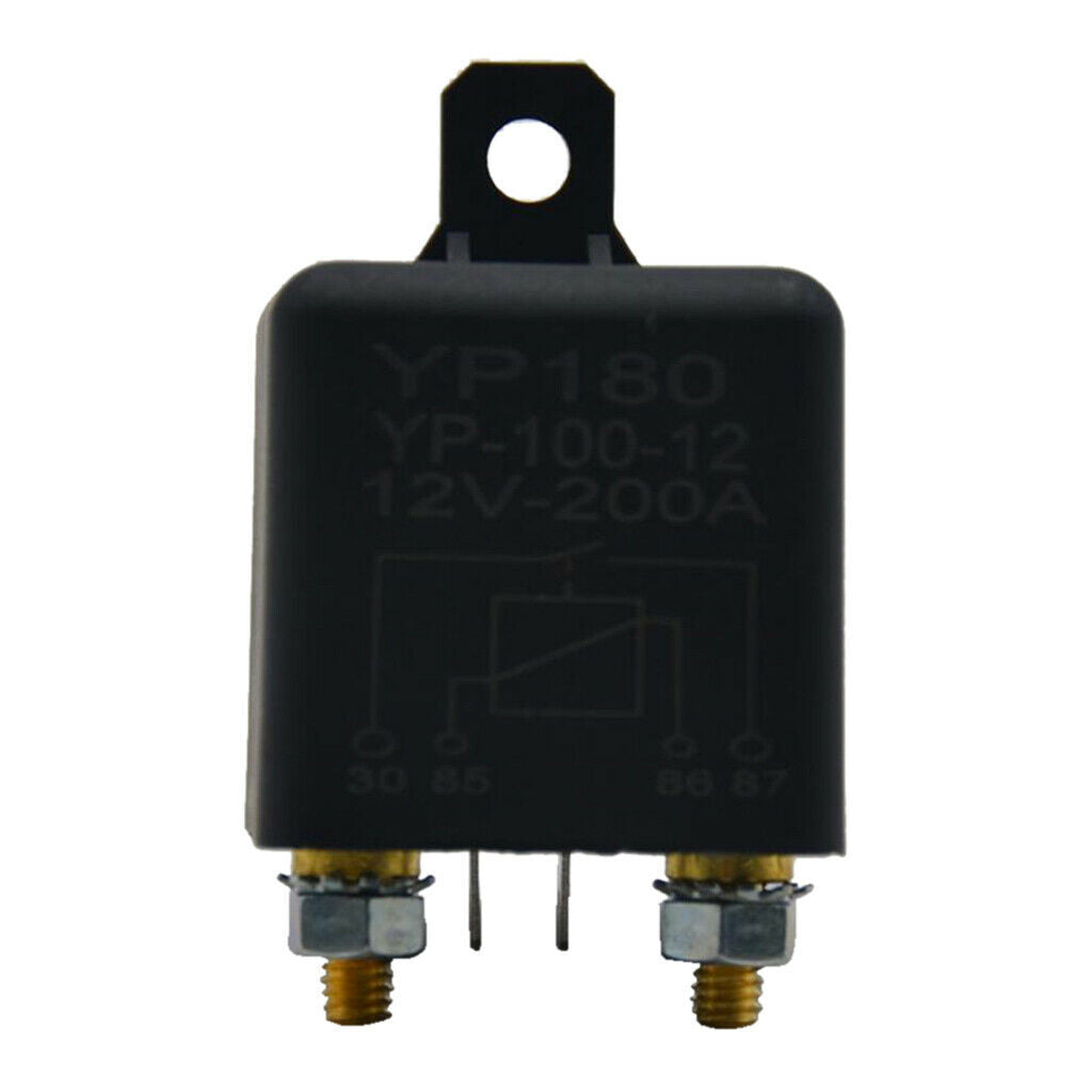 1 Pack 12V DC 200A Car Relay Truck Motor Continuous Automotive Switch NEW