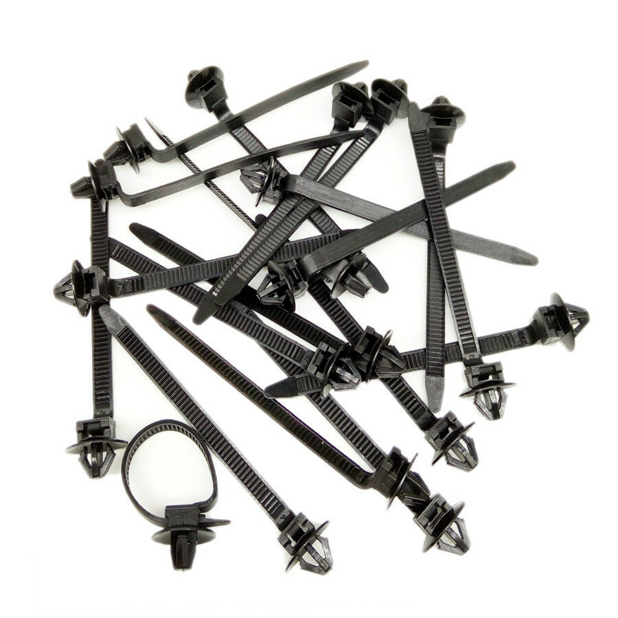 50x Nylon Car Cable Bundled Wire Band/ Tie Wrap Fastening Zip Strap 92mm*5mm