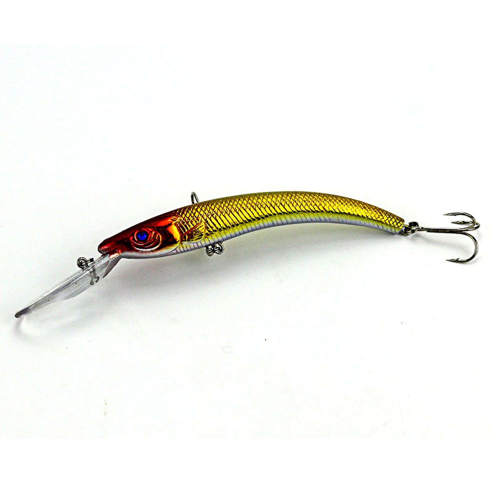 Lot of 10pcs  Floating Diving Fishing Lures Crankbaits Baits Tackle Minnow Lures