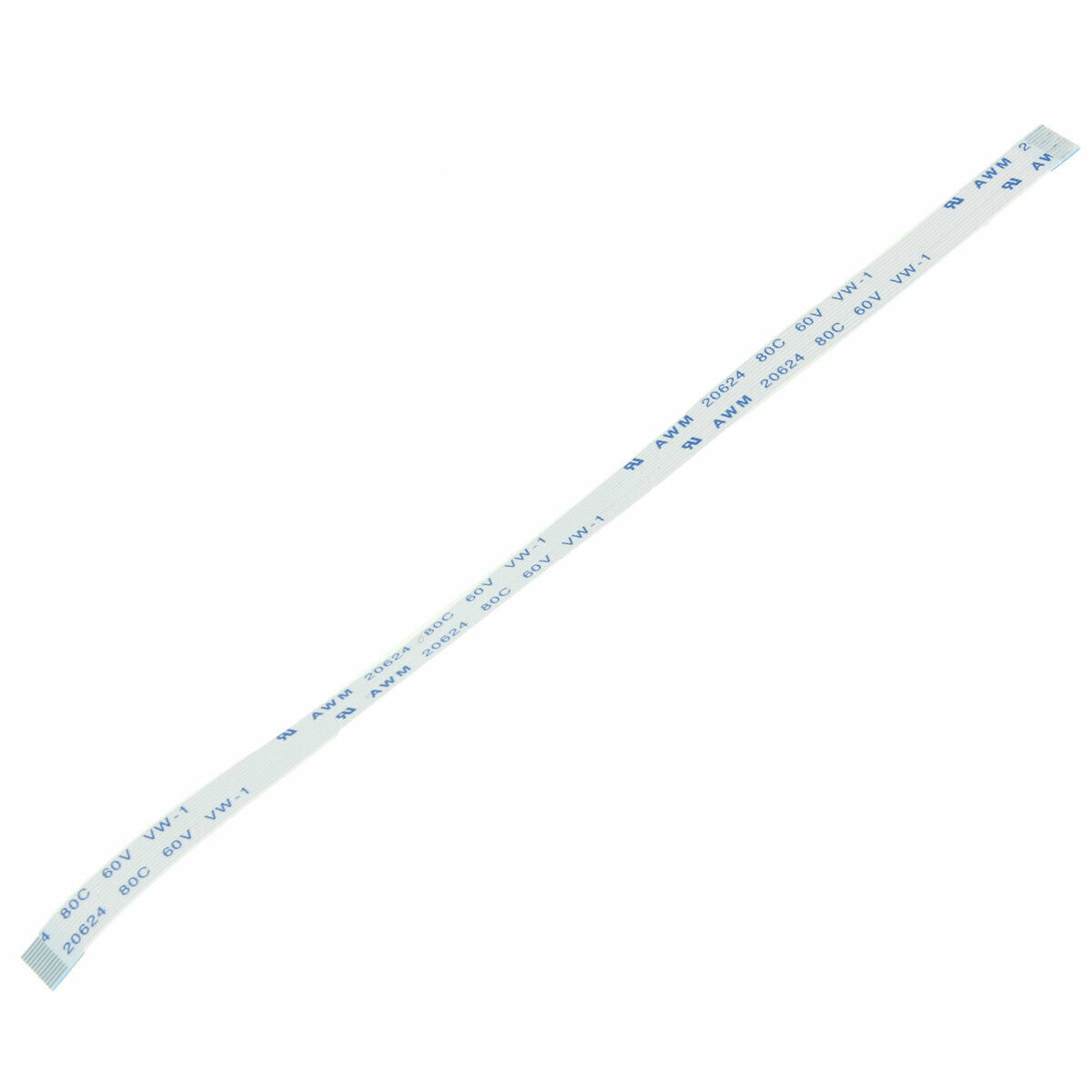5Pcs 0.5mm Pitch 12 Pin AWM 20624 80C 60V VW-1 Flexible Flat Cable FFC 150mm