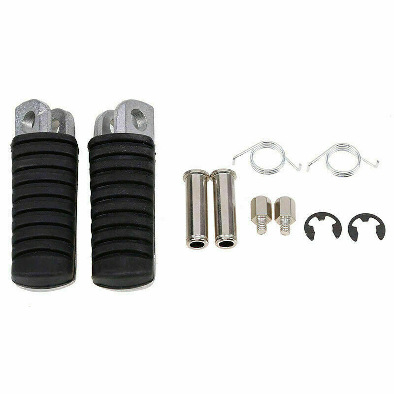 Motorcycle Footrest Pedal Pads Aluminum Fit for Kawasaki Z1000 2003-2006