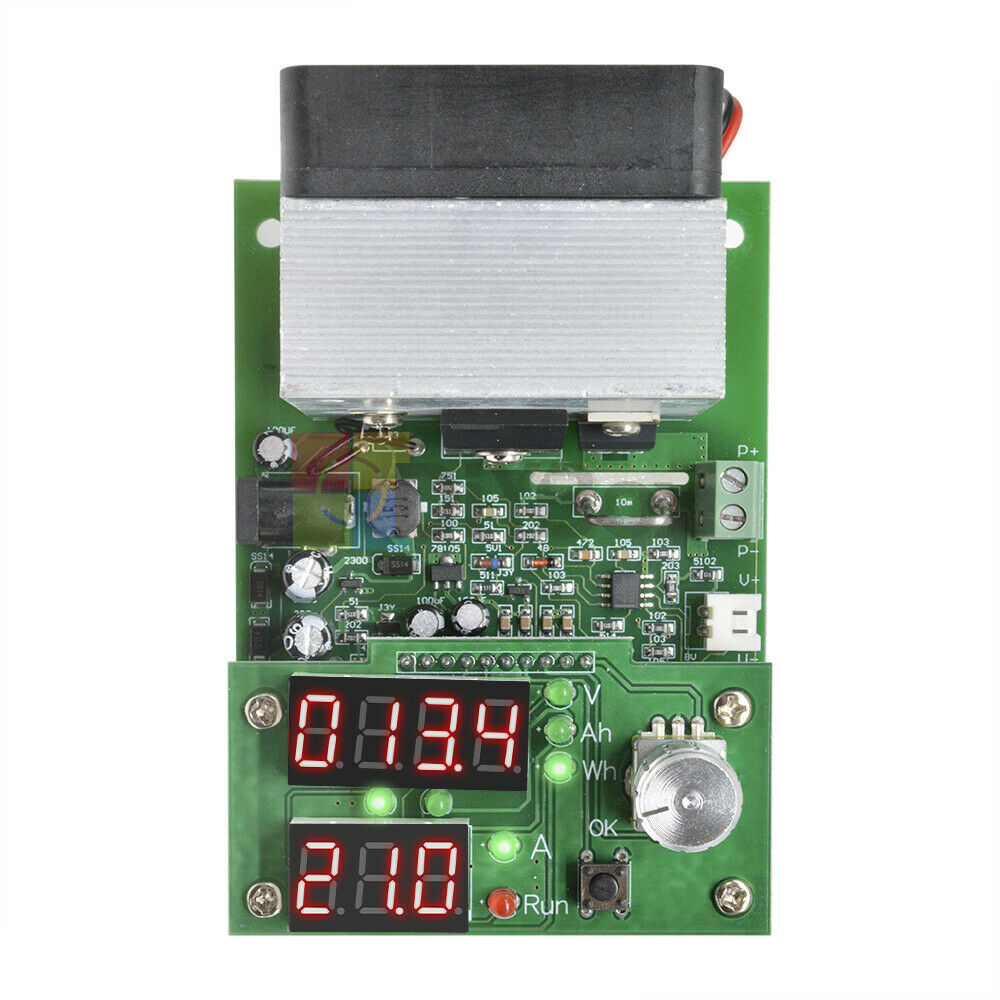 12V 30V 60W Constant Current Electronic Load Discharge Battery Capacity Tester