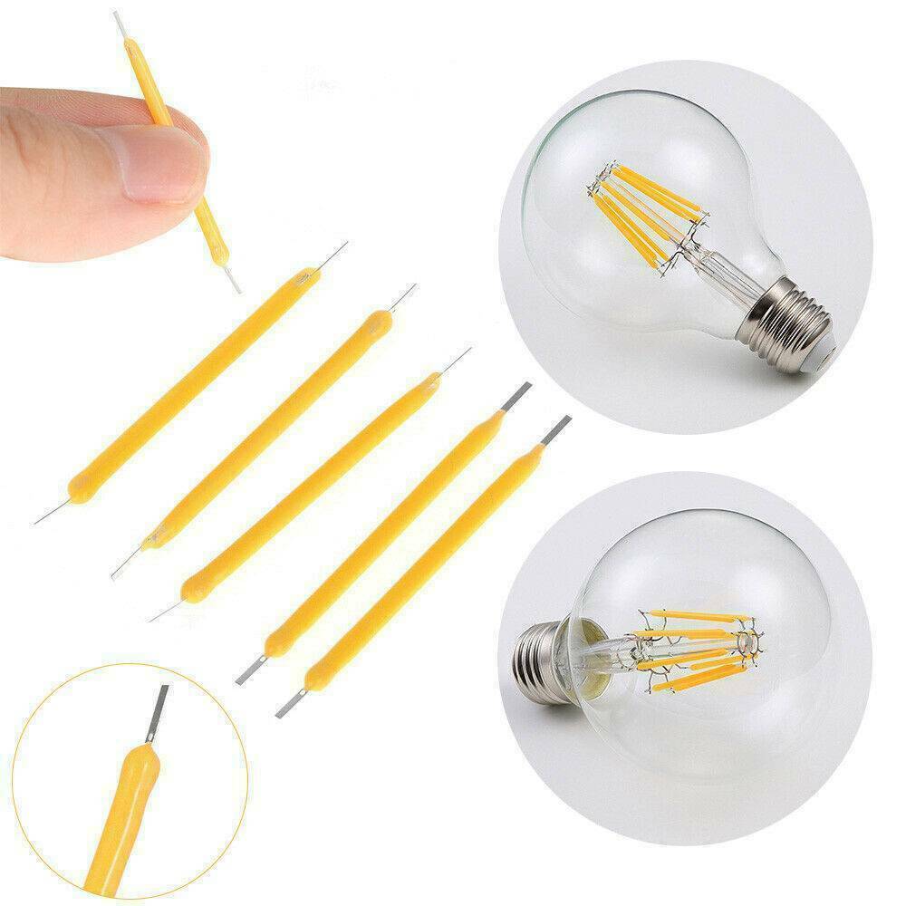10* LED COB Solar Power Filament Super Bright Bulb Light Source Lighting Tool US