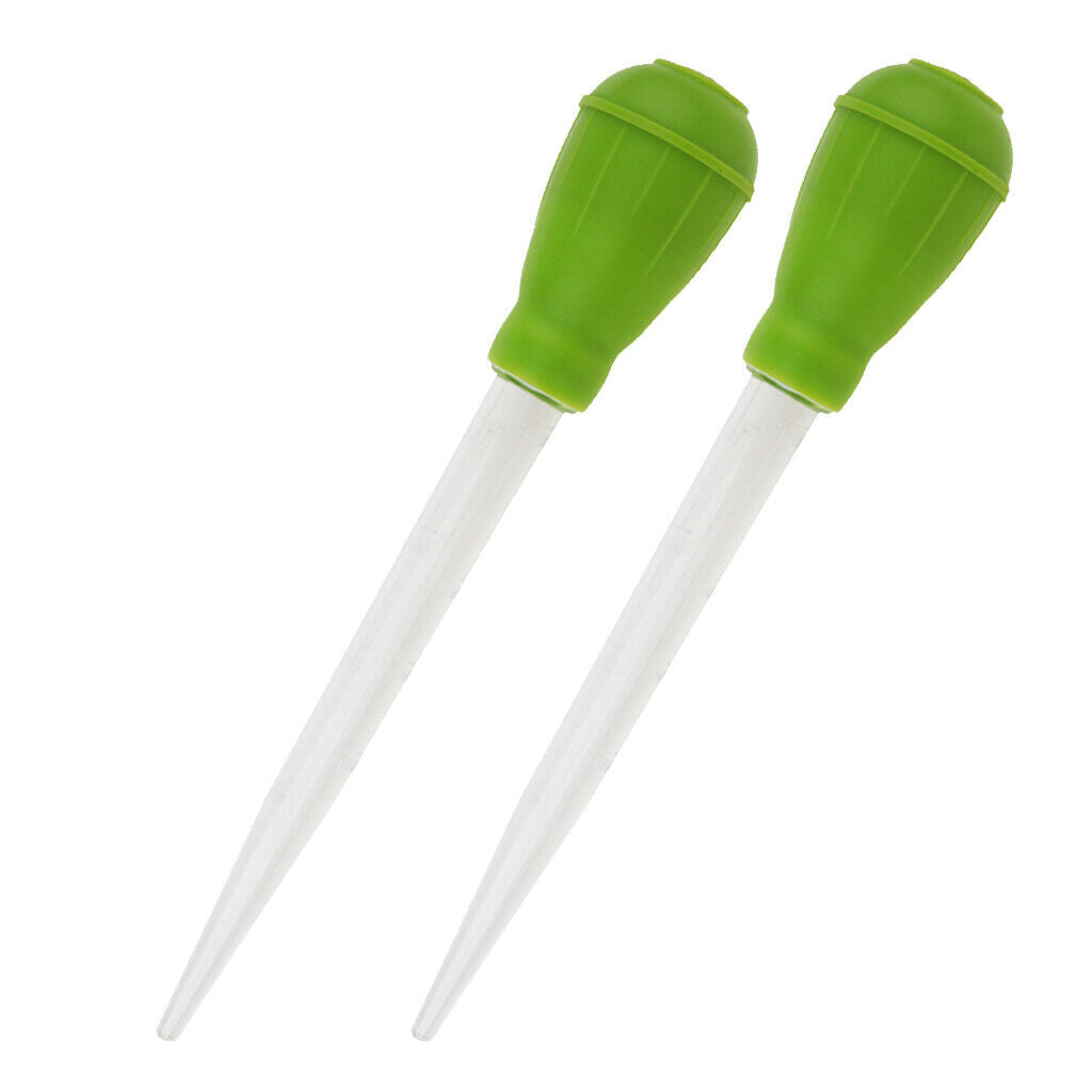 2x Aquarium Dropper Pipette Cleaner Feeder   Tank Cleaning Manual Tool
