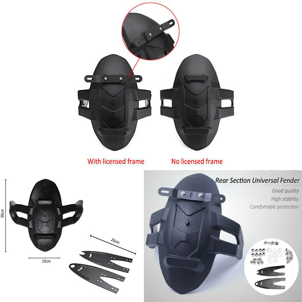 Motorcycle   Rear   Fender   Wheel   Splash   Guard   Cover   Mudguard  # 005