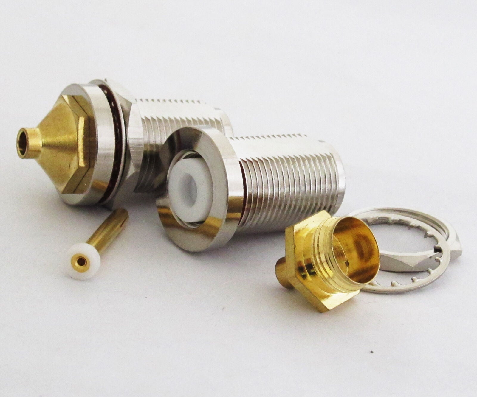 20 pcs N Female Jack bulkhead Semi-rigid .141'' RG402 Connector