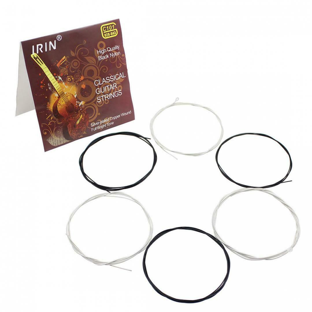 Classical Guitar Black Nylon Fiber Strings