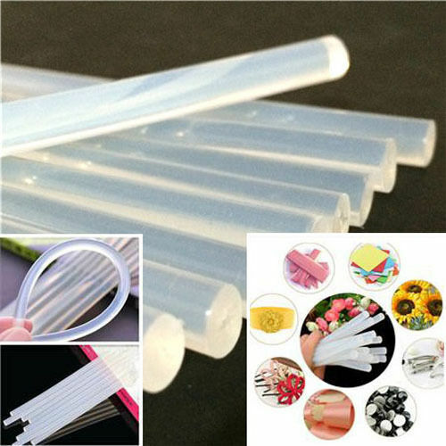 10pcs 200mm Clear Glue Adhesive Sticks For Hot Melt Gun Car Audio Craft G