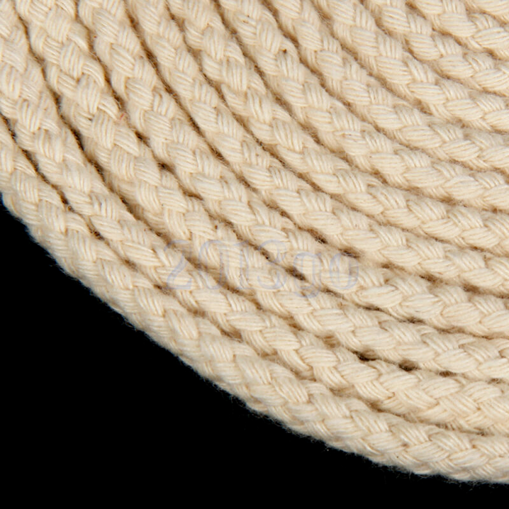 50pcs*15MM Long Cotton Wick Burner For Oil Kerosene Alcohol Lamp Torch