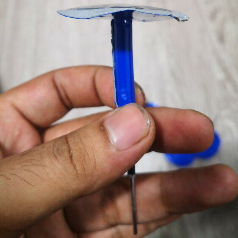 6mm Steel Needle Car Tire Cold Film Mushroom Nail Repair Film Wheel Repair Pa XC