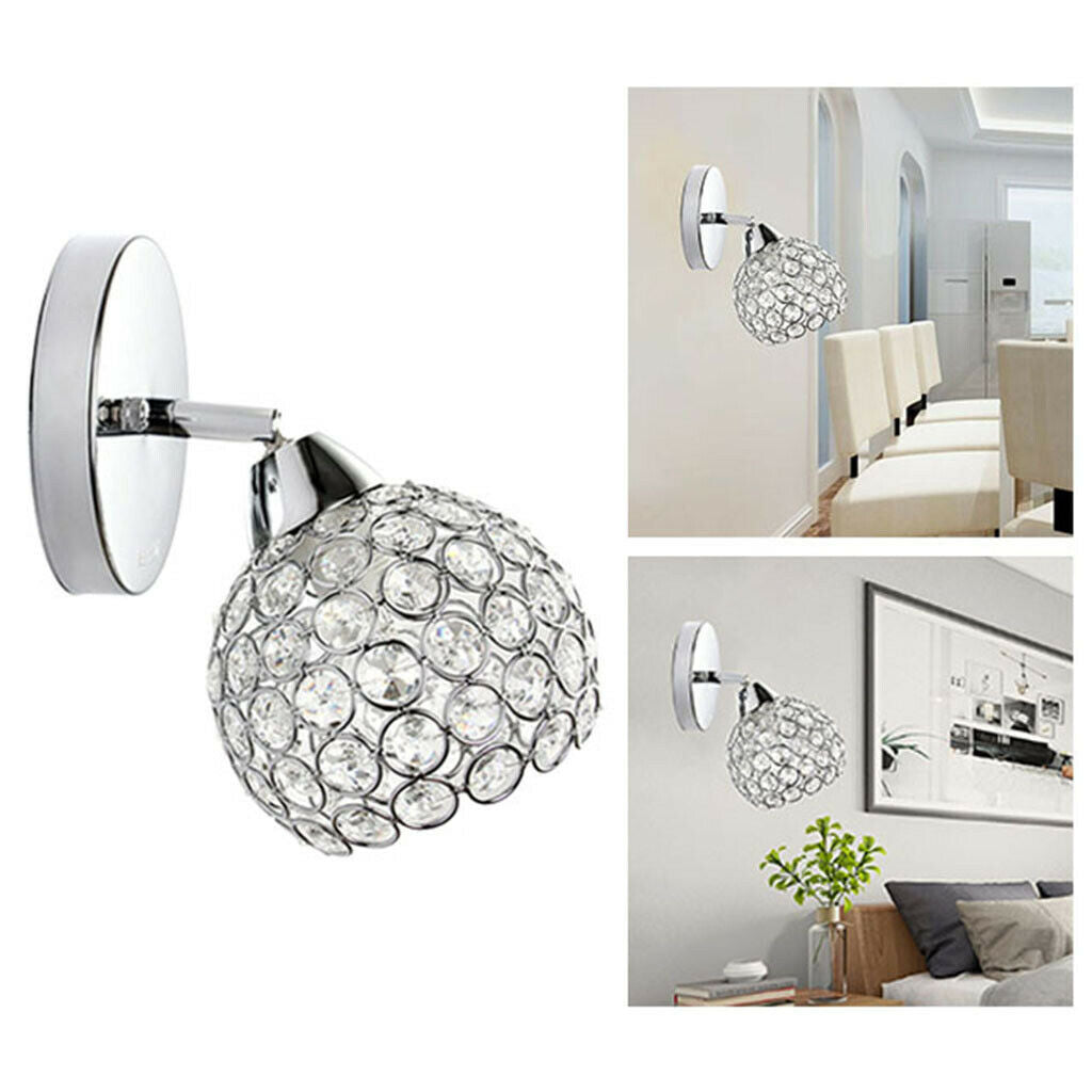 Modern Decorative Crystal Wall Light LED Wall Lamp Sconce Home Indoor Decor