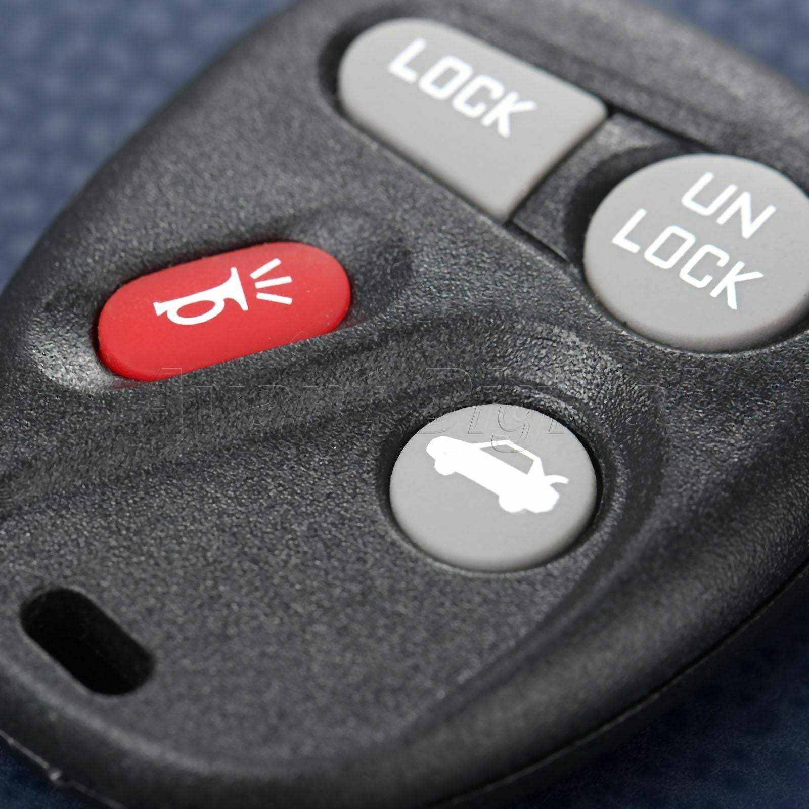 Car Keyless Entry Shell for Buick Chevrolet Replacement Remote Key Fob with Pad