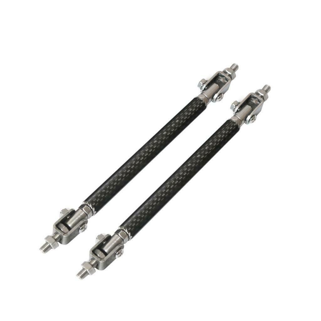Aluminum 15cm 5.9" inch Front Bumper Lip Splitter Strut Rod Tie Bars 15cm