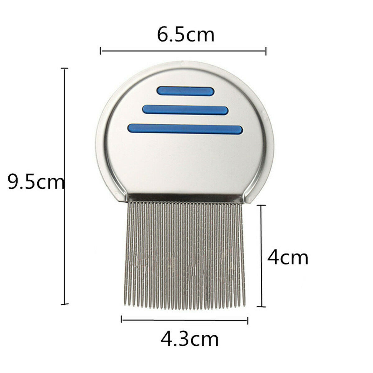 Lice Treatment Comb For Head Lice/Nit Lice Flea Removal Stainless Steel Lin