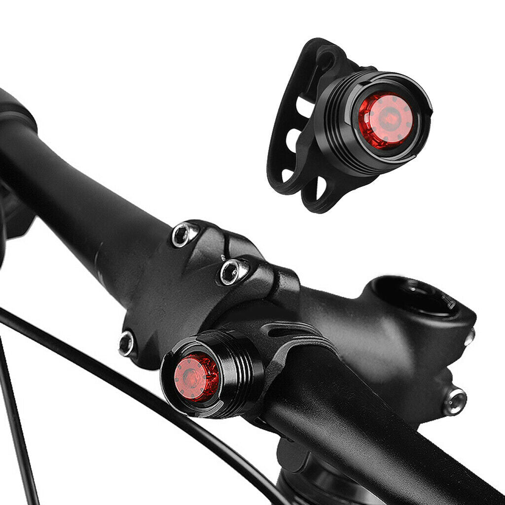 2 Pack Premium Bike Rear Light Tail Light Back Taillight Easy to Install