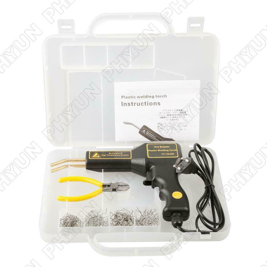 AC 220V Plastic Welder Bumper Repair Handy Welder w/ Staples Garage Tool EU Plug