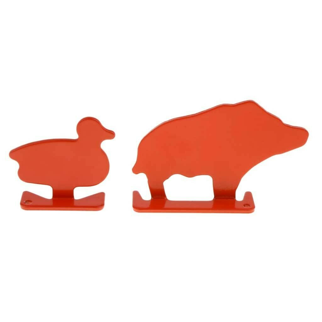 4pcs Animal Silhouette Targets Precision Practice Shooting Plinking Target