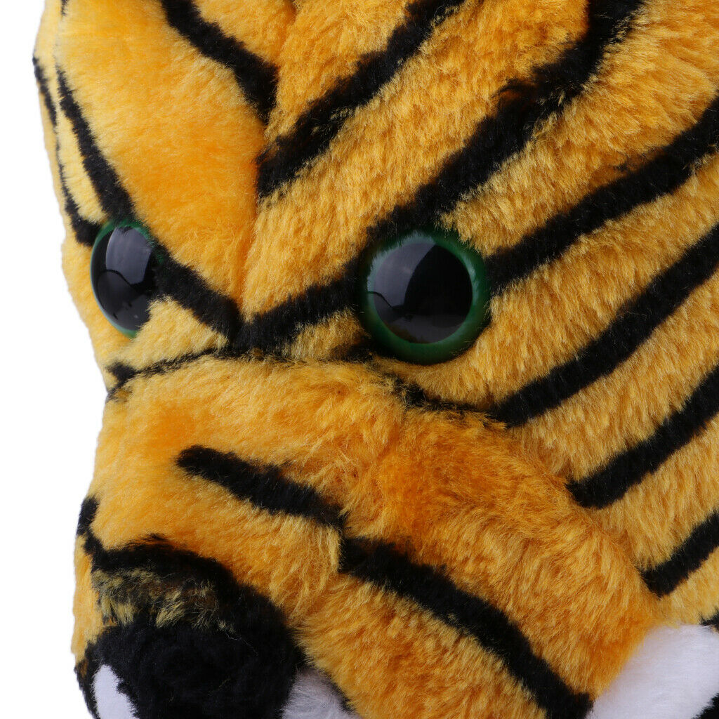 2pcs Tiger Head Golf Club Wood Driver Headcover - Durable & Portable Cool Style