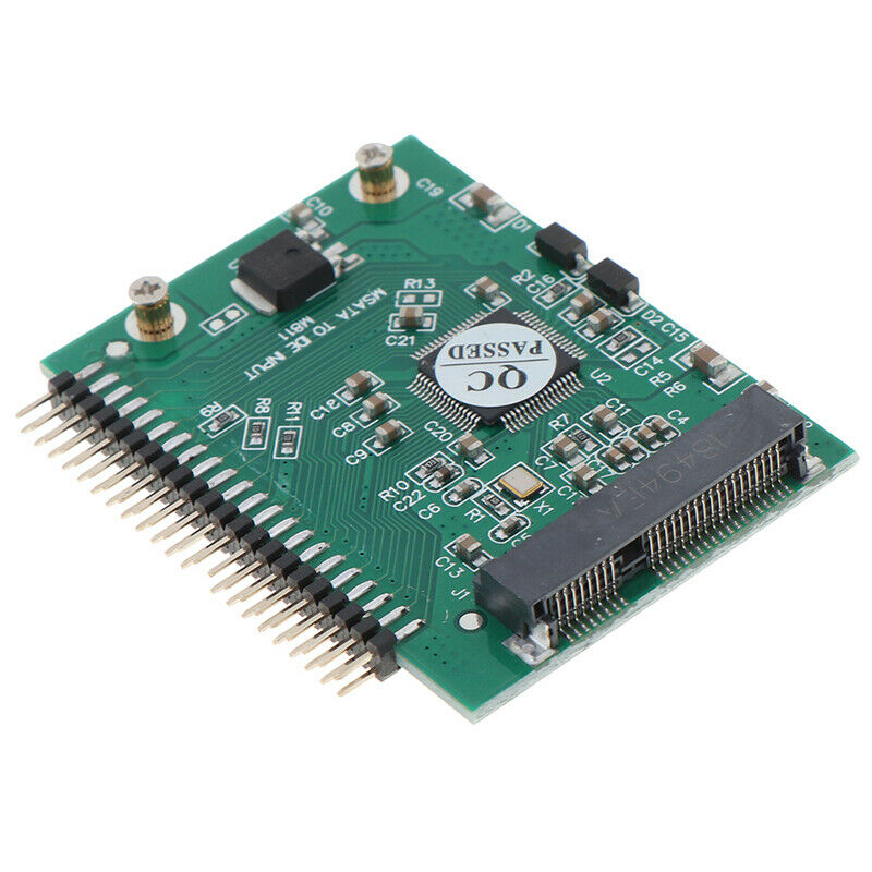 mSATA SSD To 44 Pin IDE Adapter mSATA IDE converter Card 2.5 Inch IDE HDHFFSDD