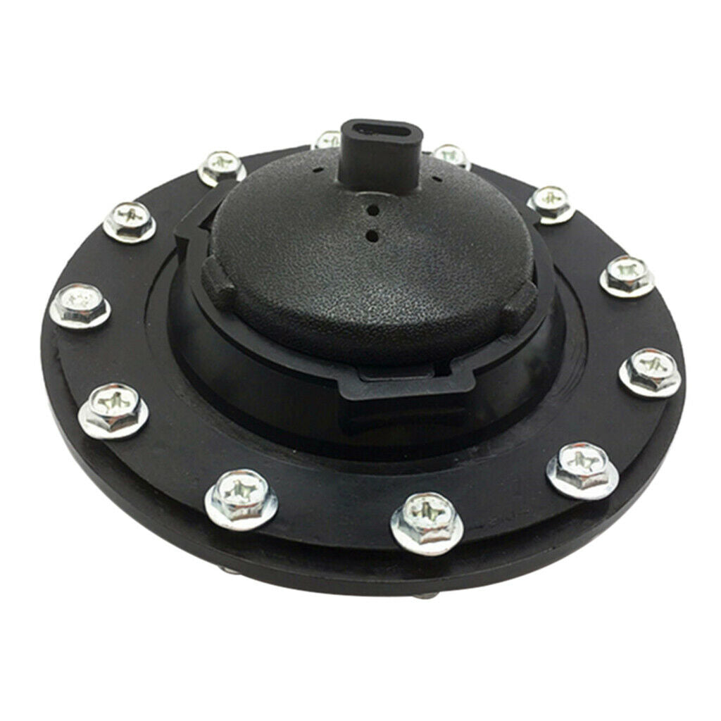 Universal Black Car Fuel Tank  + Filler Plate + Fitting Set