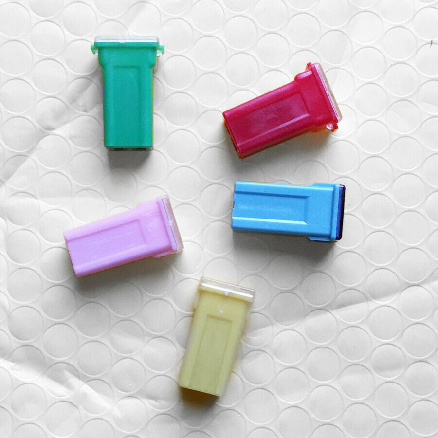 20 PCS Auto Car Square Fuse Box Automotive Dashboard Fuse 20A 30A 40A 50A 60A