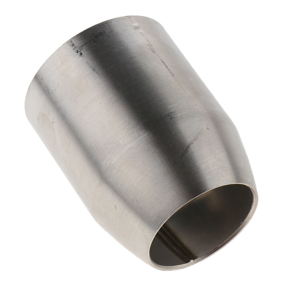 2Pcs 2.0 to 1.5 inches Motorcycle Exhaust Pipe Adapter Reducer Connector for
