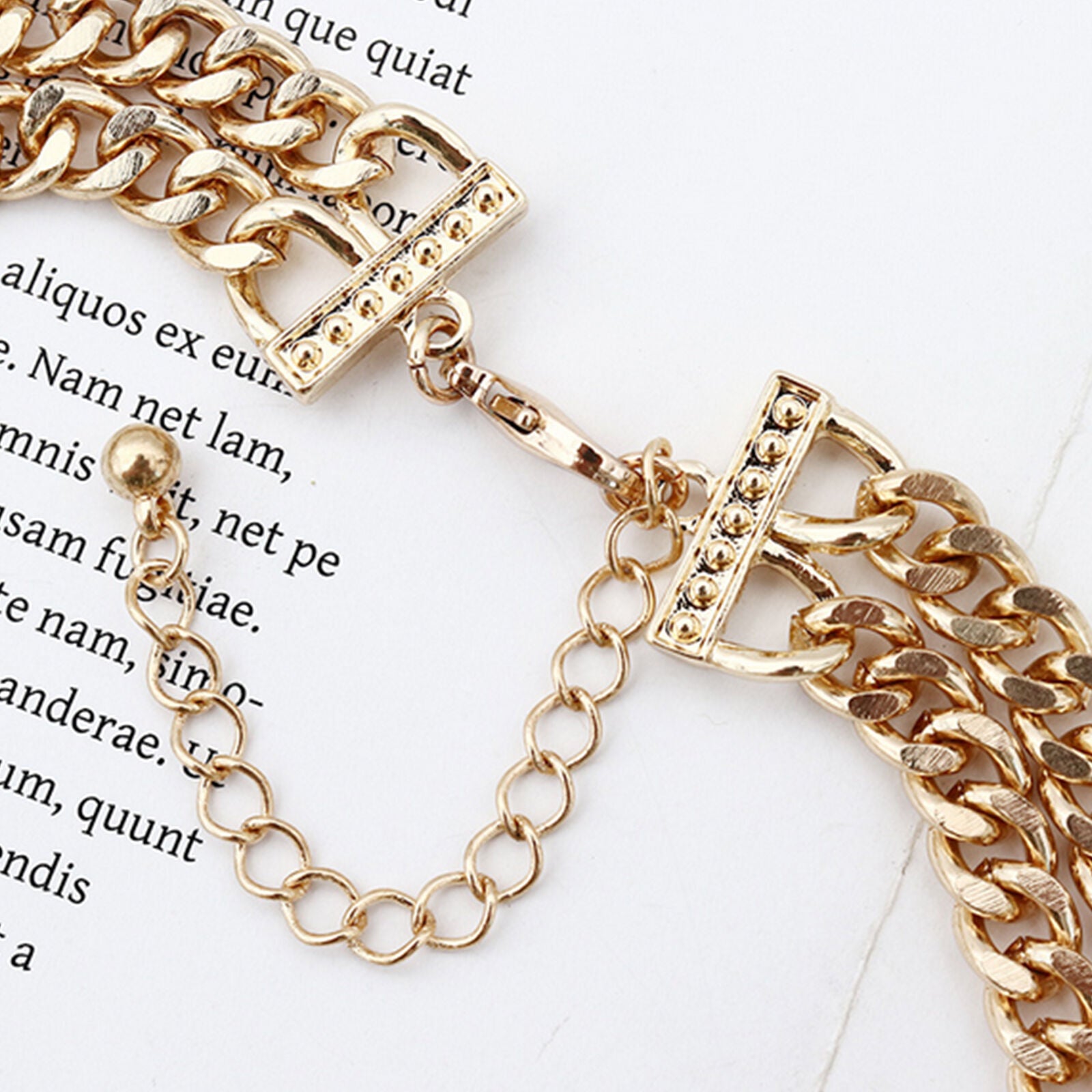Necklace Leopard Panther Women Animal Choker Crystal Party Jewelry Neck Chain